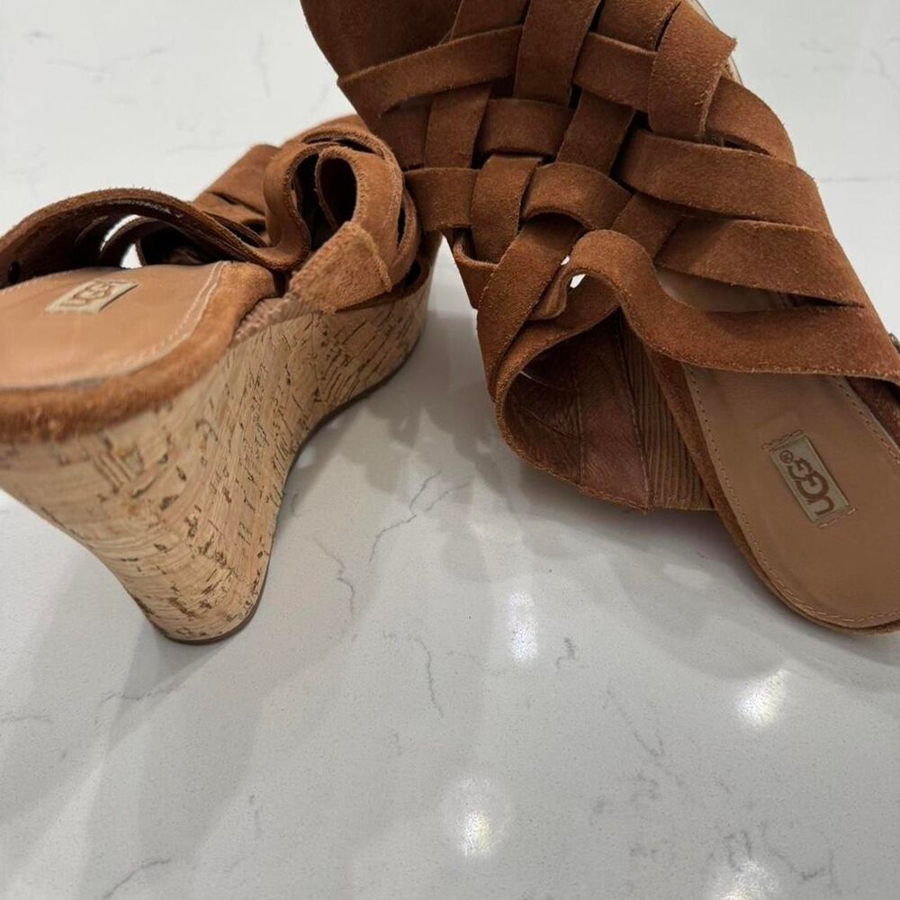 Ugg Women's Brown and Tan Sandals - Picture 3 of 3